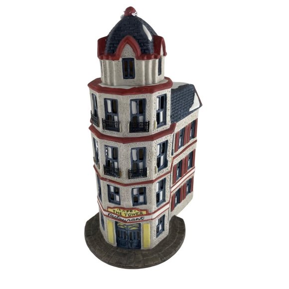 Christmas - DEPT. 56 - TOWER CAFE - Original Box - Picture 1 of 8